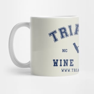 Triangle Wine Company Collegiate Blue Mug